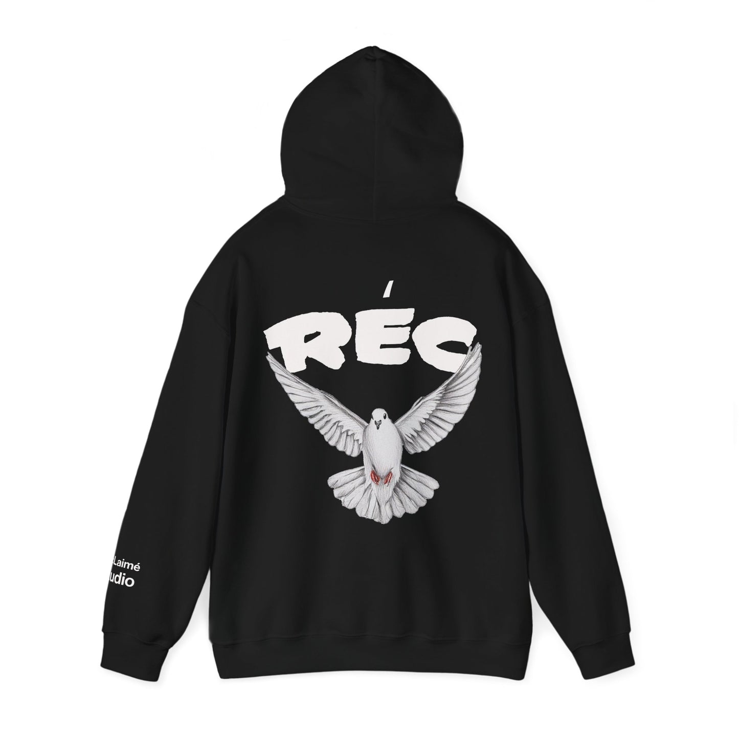 RECLAIMÉ Black Edition White Dove Hoodie