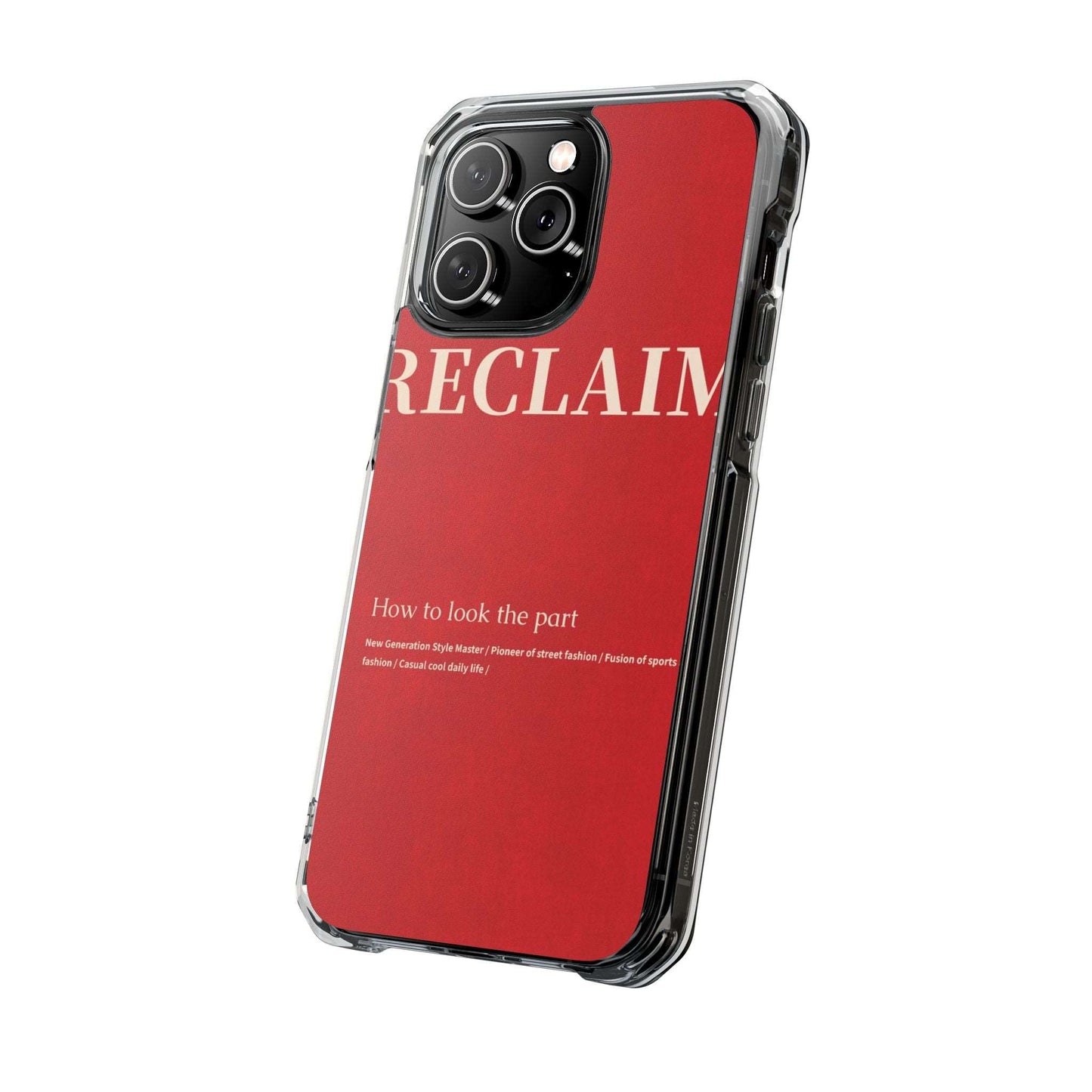 RECLAIMÉ How To Look The Part Phone Case - RECLAIMÉ