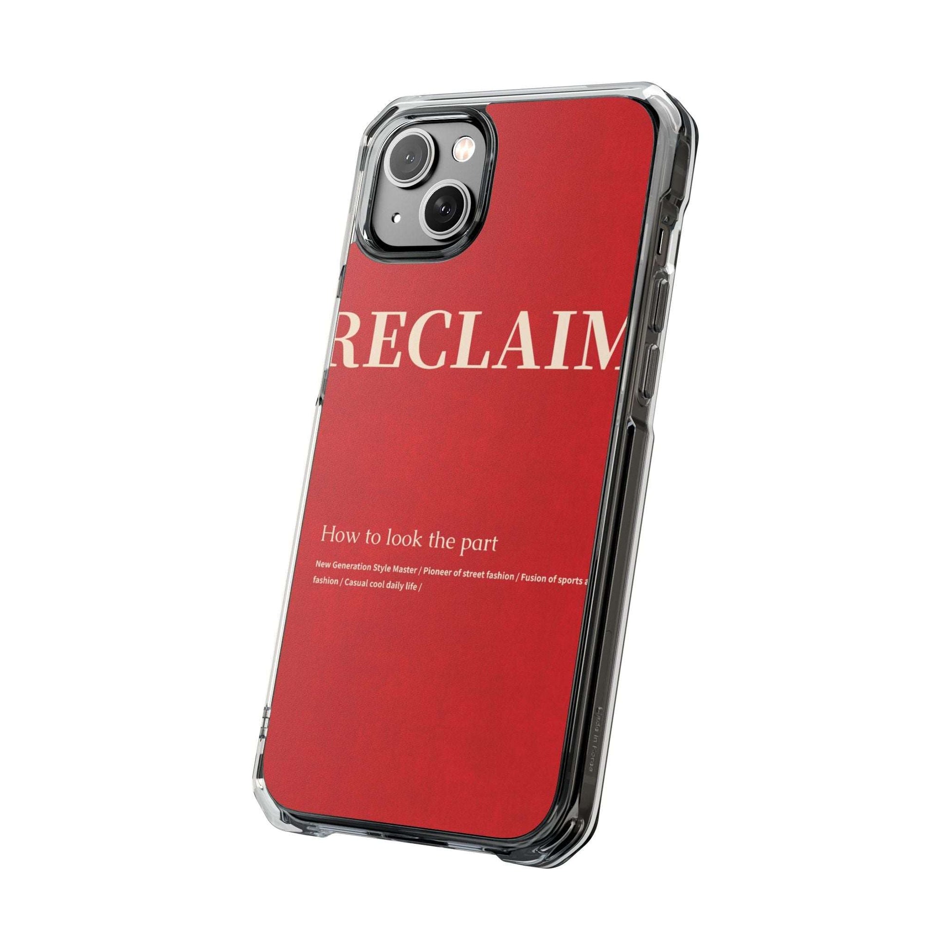 RECLAIMÉ How To Look The Part Phone Case - RECLAIMÉ