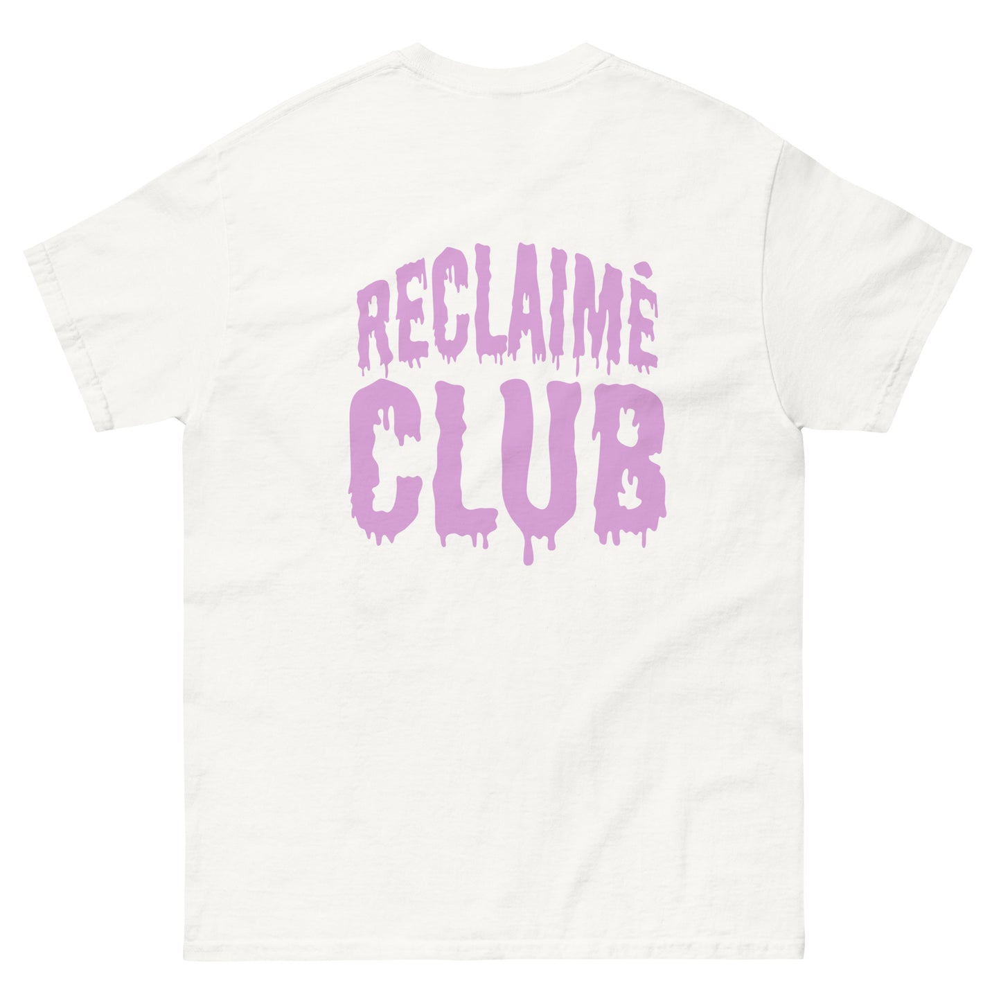 An exclusive drop for those who rep the movement the Club Drippy White T-Shirt