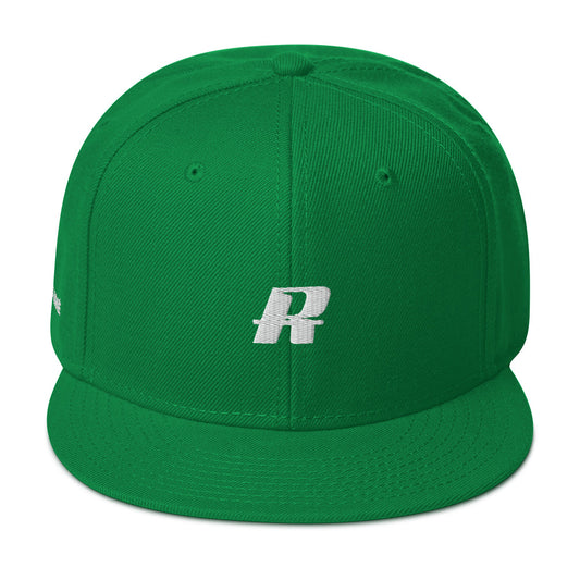 RECLAIMÉ Green 3D Snapback Cap