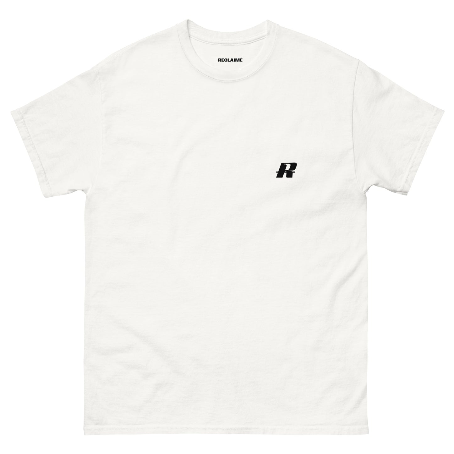 RECLAIMÉ Your Sanity statement across the back and a signature R emblem on the front, this tee is a powerful call to own your peace